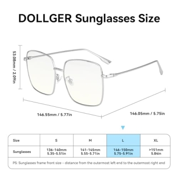 Dollger Blue Light Blocking Glasses for Fashionable Eye Care