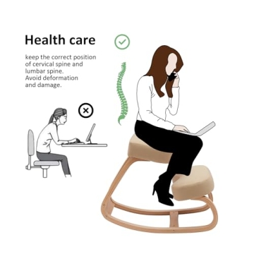Ergonomic Kneeling Chair for Posture and Comfort
