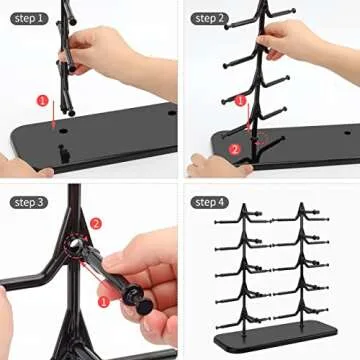 DesignSter Sunglasses Display Stand for Eyewear Organization