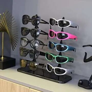DesignSter Sunglasses Display Stand for Eyewear Organization