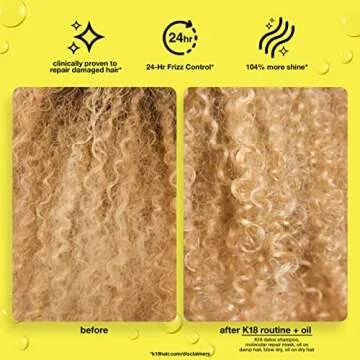 K18 Repair Bundle: 4-Minute Hair Mask & Strengthening Oil