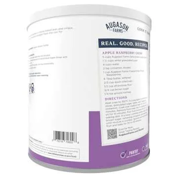 Augason Farms Dehydrated Apple Slices Can, Certified Gluten Free, Emergency Food Supply, Everyday Me...