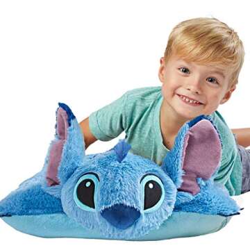 Pillow Pets Stitch Plush Toy - Disney Cuddly Companion