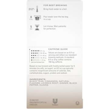 Tea,Vanilla Carmel Chai