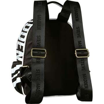 Steve Madden Mini Force Stripe Black One Size