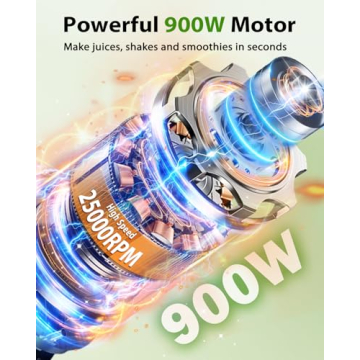 KOIOS 900W Personal Blender for Smoothies & Shakes