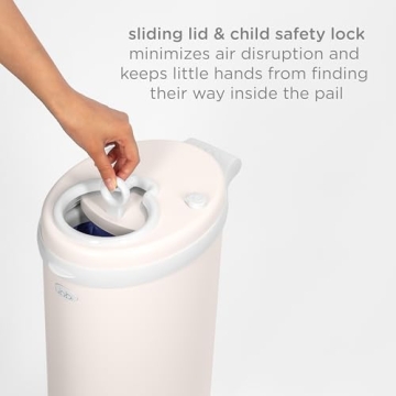 Ubbi Steel Diaper Pail - Odor Locking & Award-Winning