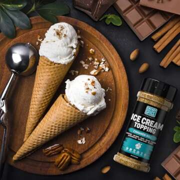 Cinnamon Roll Ice Cream Topping - Gluten Free & Sweet Blend