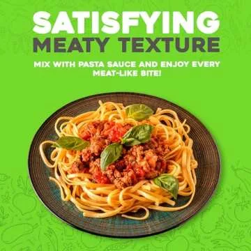 Textured Vegetable Protein (TVP), Unflavored, 1 lb. Bag, Natural Plant Based Vegan Protein Chunks, Non-GMO and Gluten Free Crumbles, Cholesterol Free by Amazing Chiles