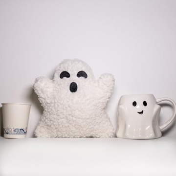 Cute Yopcuvi Ghost Pillow for Halloween Decor and Comfort