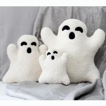 Cute Yopcuvi Ghost Pillow for Halloween Decor and Comfort