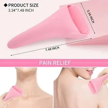 DOUKEN Ice Roller for Face & Eye, Premium Self-Care Facial Roller, Skin Care Tools for Face Eye Puffiness, Cold Therapy Ice Face Roller to Soothe Skin