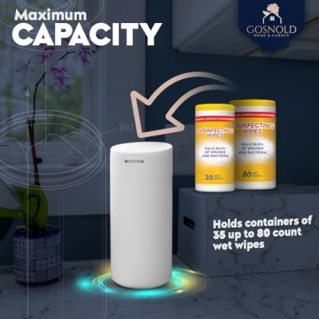 Stylish Extra Large Refillable Wipes Dispenser - Gosnold