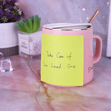 Colorful Sticky Notes 3x3 Inches with Strong Adhesive