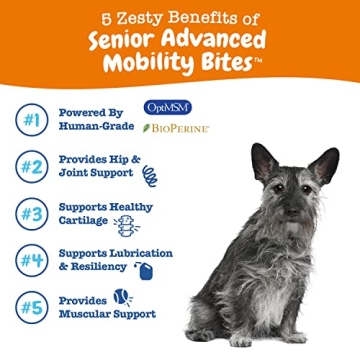 Zesty Paws Mobility Bites for Joint Support in Dogs