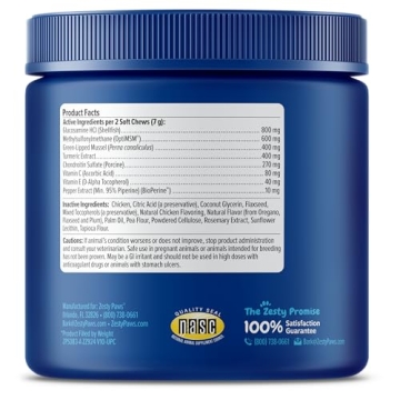 Zesty Paws Mobility Bites for Joint Support in Dogs