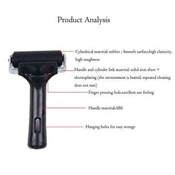 3 Pack Printmaking Brayers for Crafting Excellence