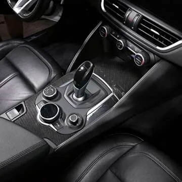 Carbon Fiber Gear Shift Trim for Alfa Romeo Giulia 2017-2019