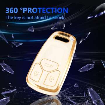 Audi Key Fob Cover - Premium Car Protection & Style