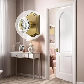 Orger Antique Bronze Passage Door Knob for Hallways