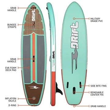DRIFT Aero Inflatable Paddle Board Kit for Water Adventures