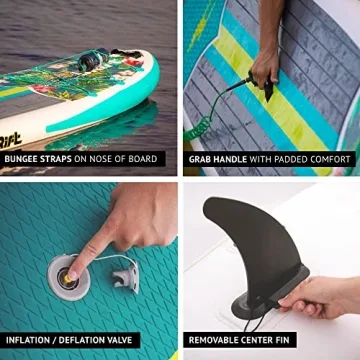 DRIFT Aero Inflatable Paddle Board Kit for Water Adventures