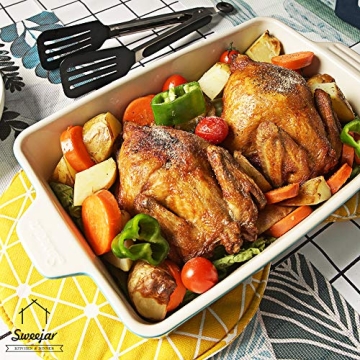 Sweejar Ceramic Bakeware Set for Stylish Cooking