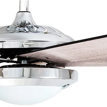 HYATECH 52 Inch Modern Ceiling Fan with Light Remote