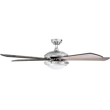 HYATECH 52 Inch Modern Ceiling Fan with Light Remote