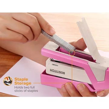 Compact Bostitch Stapler with No-Jam Technology