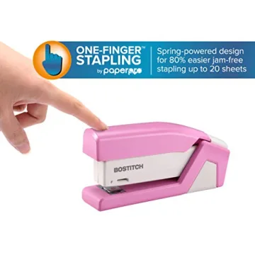 Compact Bostitch Stapler with No-Jam Technology