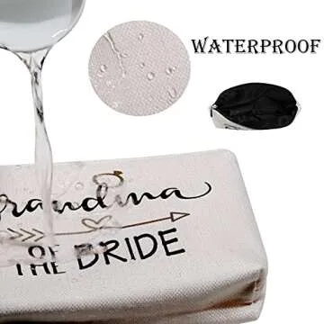 TSOTMO Capybaras Makeup Bag Animals Theme Gift Funny Don’t Worry Be Capy Makeup Bag Animal Parody Gift Capybaras Animal Lover Gift (Be Capy)