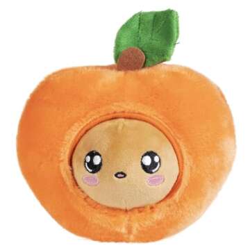 ADORA Soft & Squishy Peach Fruit Plush, Farm Fresh Scented Plush Toy Birthday Gift for Ages 1+ - Pea...