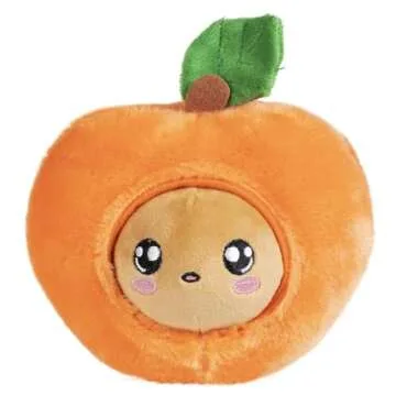 ADORA Soft & Squishy Peach Fruit Plush, Farm Fresh Scented Plush Toy Birthday Gift for Ages 1+ - Pea...