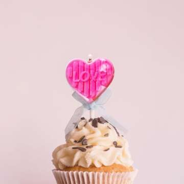 4PCS Valentines Day Mold Heart Shape Silicone Molds Valentine's Day Silicone Molds Non-Stick Baking Molds for Valentine's Day Wedding Party Supplies Cake Chocolate Fondant Candy Cookie Soap Wax Making