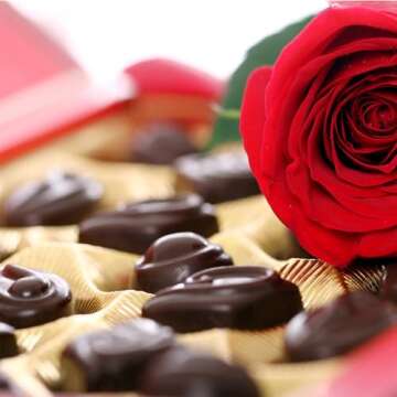 4PCS Valentines Day Mold Heart Shape Silicone Molds Valentine's Day Silicone Molds Non-Stick Baking Molds for Valentine's Day Wedding Party Supplies Cake Chocolate Fondant Candy Cookie Soap Wax Making