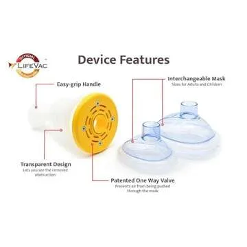 LifeVac Home & Travel Kit - Suction Rescue Device