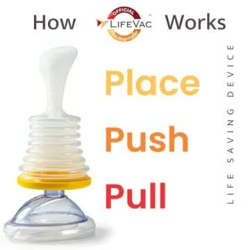 LifeVac Home & Travel Kit - Suction Rescue Device