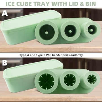 Tcamp Silicone Ice Cube Tray for Stanley Cups and Tumblers