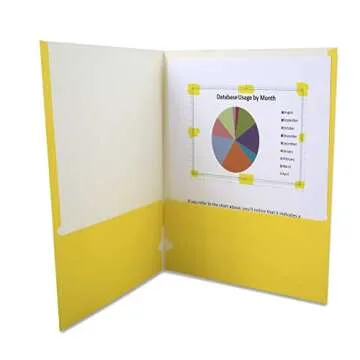 Bulk Colorful Paper Folders with Pockets Heavy Duty Wholesale Pocket Folders for 3 Ring Binder (50 Folders in 6 Colors)