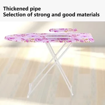 Compact Adjustable Height Ironing Board for Easy Storage