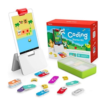 Osmo Coding Starter Kit for Fire Tablet - Engage Kids in Coding Games! 3 STEM Learning Games Ages 5-...