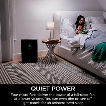 Shark 4 Fan Air Purifier with HEPA Filter for Home
