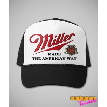Miller Beer Vintage Trucker Hat for All Outdoor Occasions