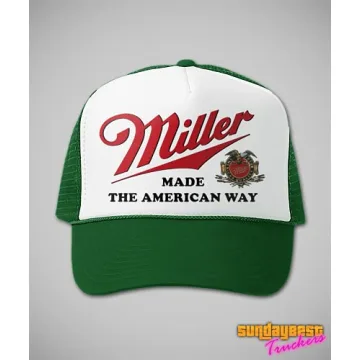 Miller Beer Vintage Trucker Hat for All Outdoor Occasions
