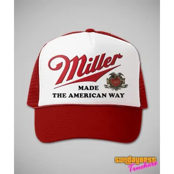 Miller Beer Vintage Trucker Hat for All Outdoor Occasions