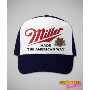 Miller Beer Vintage Trucker Hat for All Outdoor Occasions