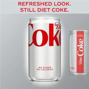Diet Coke Mini Cans 7.5oz, 10-Pack for Refreshment Anywhere