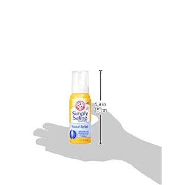 ARM & HAMMER Simply Saline Nasal Care Daily Mist 1.6oz – Instant Relief for Every Day Congestion ?...