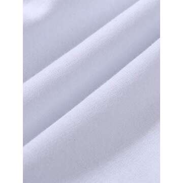 Women's Cinch Bottom Sweatpants Pockets High Waist Sporty Gym Athletic Fit Jogger Pants Lounge Trousers(A-a-White, M)